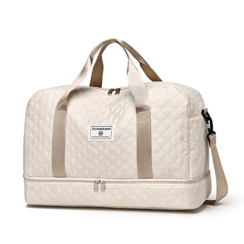TravelMate | Flexbag | Viel Stauraum & Praktische Aufteilung | Nassfach & Schuhfach Getrennt | Flugtauglich