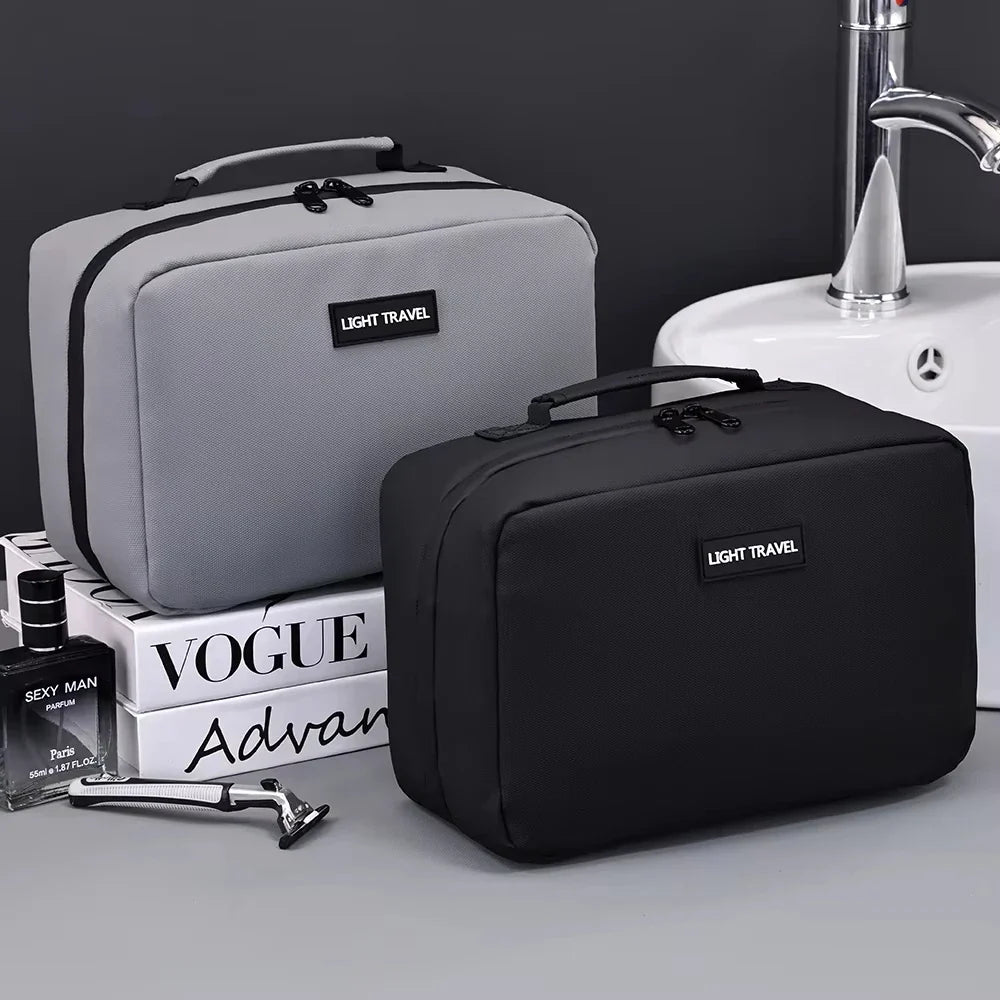 NomadEase TravelBag | Kompakter Kulturbeutel | Robustes Oxford-Material | Unisex Design