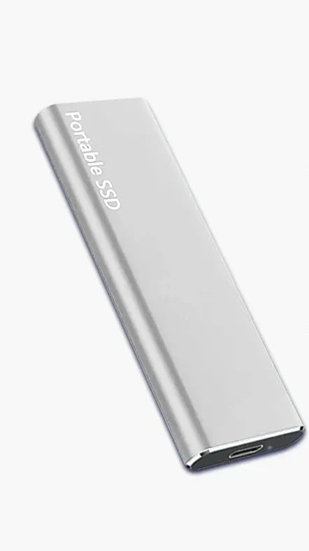 ByteWave | Externe Festplatte 4TB | Ultra-Slim, USB-C, Schnell & Mobil | Arbeit, Studium & Reisen