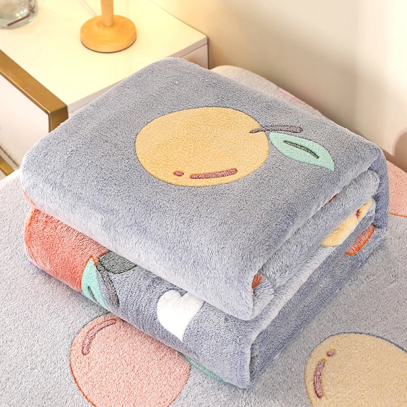 Fleuralux Kuscheldecke | Flauschige Decke mit Blumenmuster | Weiche Heimdecke für Bett, Sofa & Reisen | Hautfreundlich & Leuchtende Farben