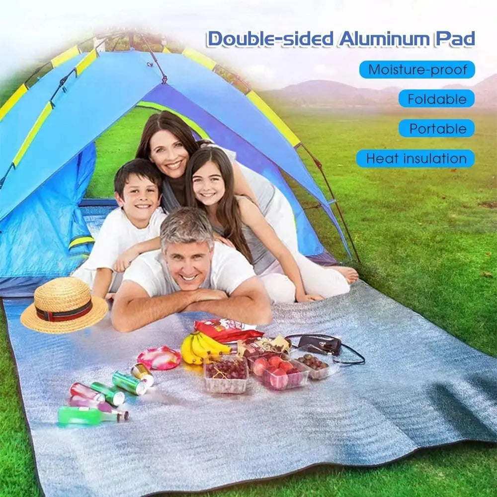 ThermoMat Pro | Isomatte für Outdoor-Abenteuer | Ultraleicht & Isolierend | Aluminiumfolie & EPE-Schaum