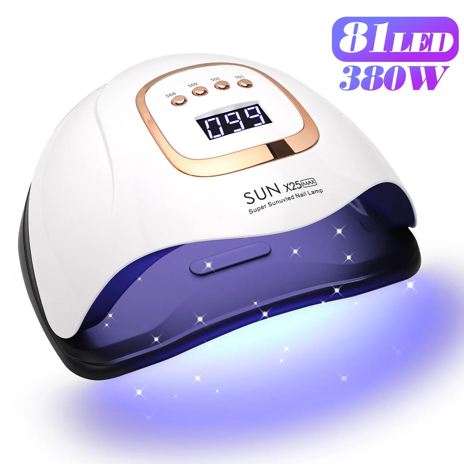 RadiantNail 81 | UV/LED Nagellampe | 81 LEDs | Schnell & Schmerzfrei