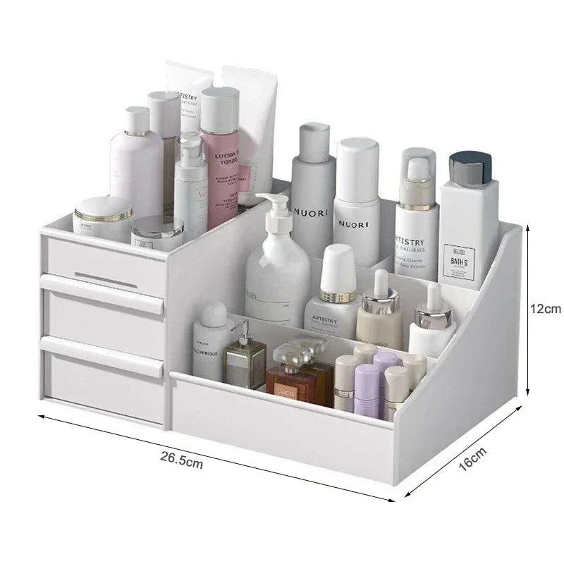 Beautiva | Kosmetik-Organizer | Kompakt & Rollbar | Viel Stauraum