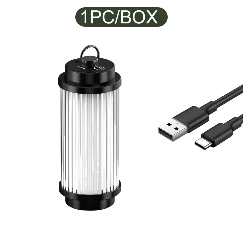 CampBeam | 38-LED Campinglampe | Wiederaufladbar | 3-in-1 Funktion | Kompakt & Wetterfest