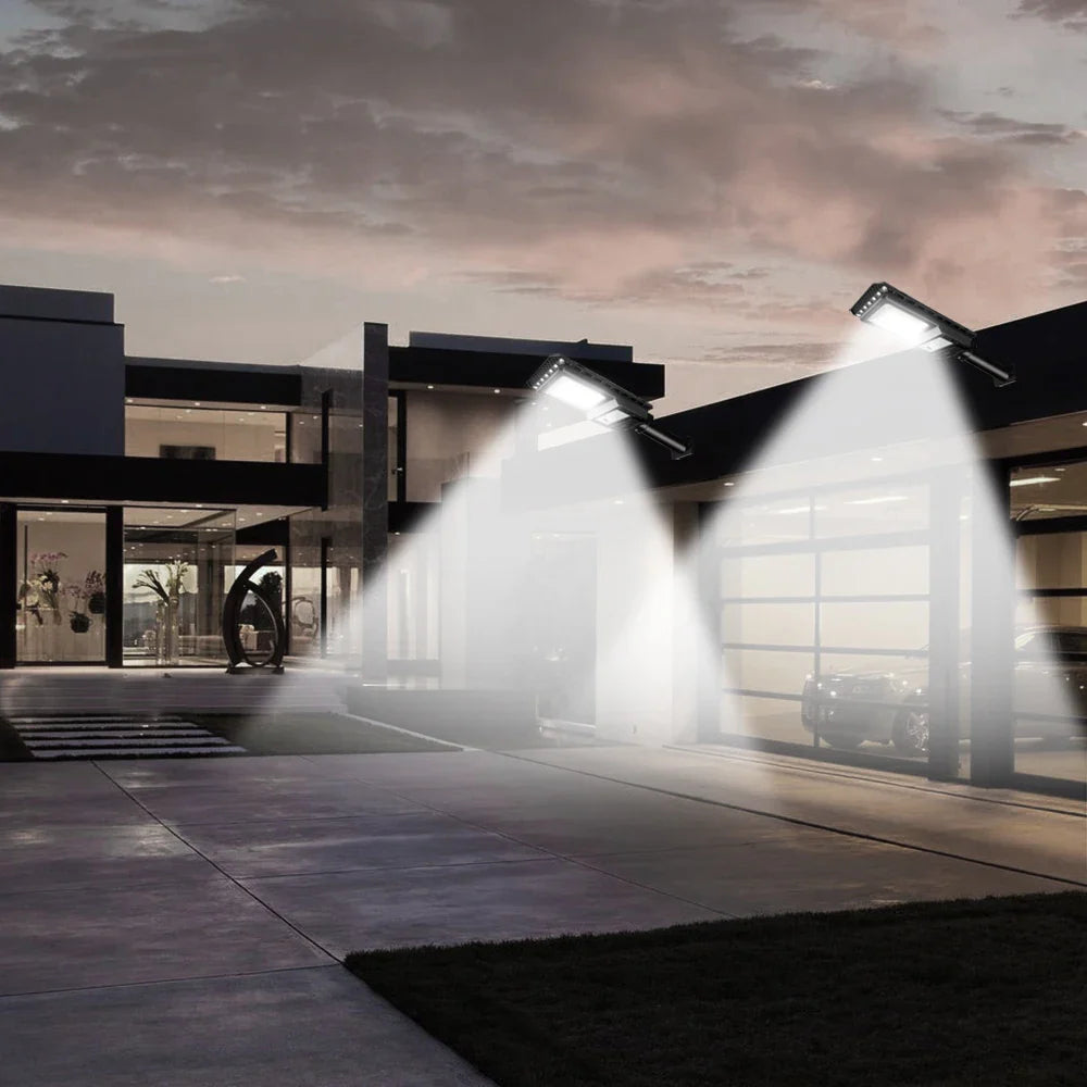 Solaris ProLumen | 156 LEDs | Bewegungssensor | Solarbetrieben & Kabellos