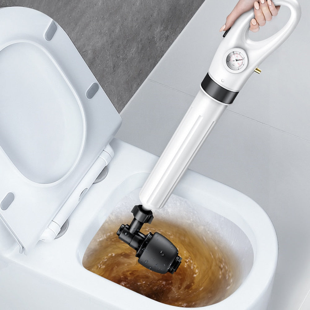 FlowMaster Drain Cleaner | Hochdruck-Abflussreiniger | Umweltfreundlich & Effektiv | Mit 4 Aufsätzen für Alle Verstopfungen