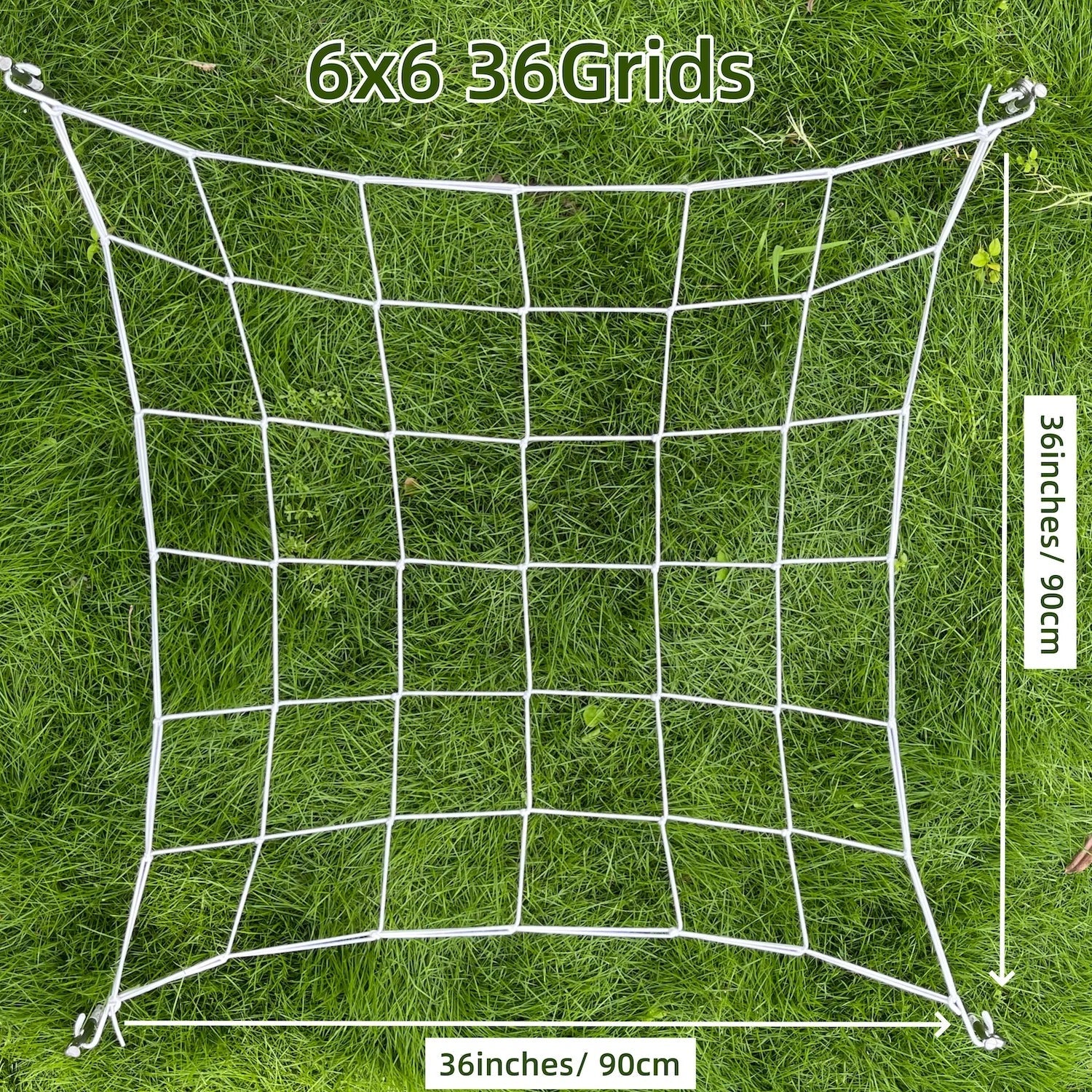 GrowFlex Pro | Elastisches Ranknetz | 10×10 cm Maschen | Für Pflanzen & Hydrokultur