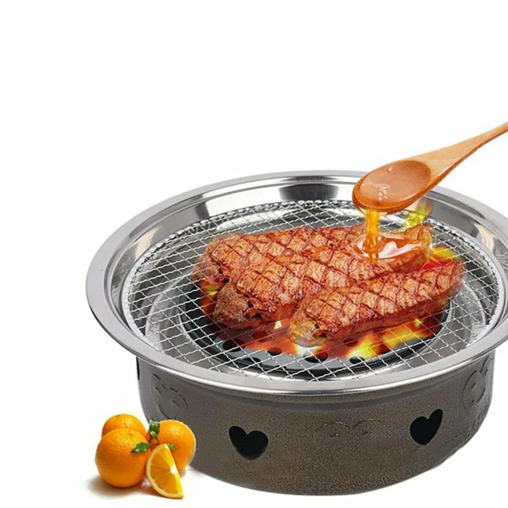 FireGrill | Edelstahl Grillgitter | Hitzebeständig & Vielseitig | Für Garten & Camping