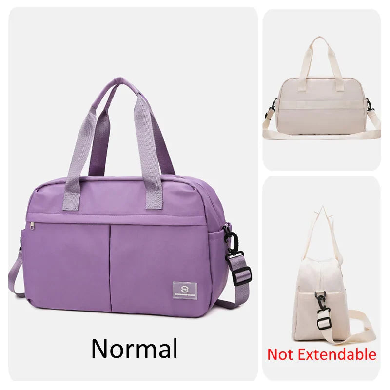 LuganoFlex Travel Bag | Erweiterbar & Flexibel | Geräumig & Stilvoll | Wasserabweisend