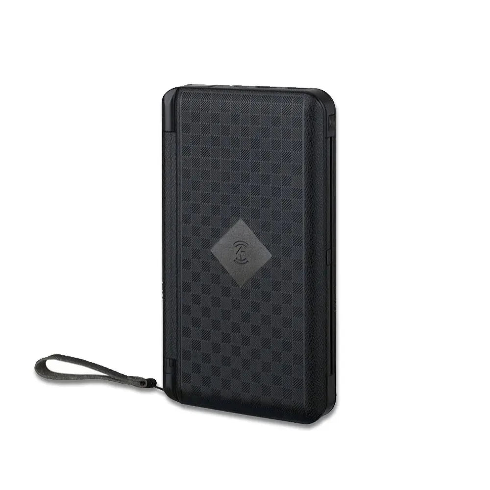 VoltMate Flip 15W Solar Powerbank | Schnellladung & Qi Wireless | Kompakt & Wetterfest