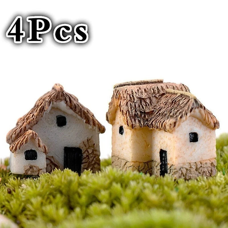 FairyNest | Miniaturhaus Set | Detailreich & Kreativ | Für Feengärten & DIY-Projekte