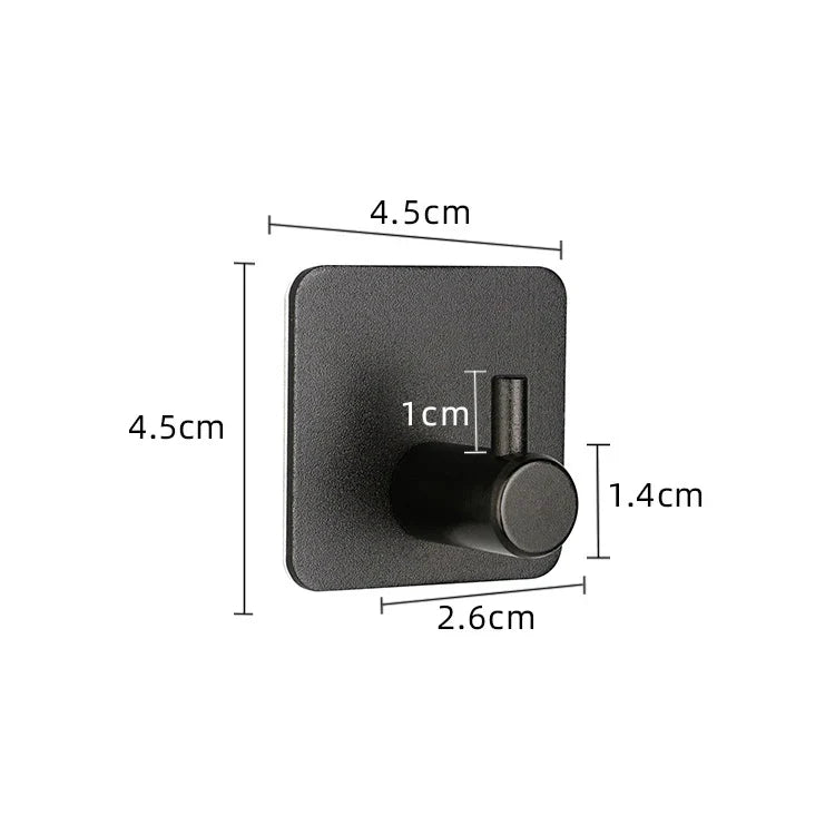 StickHook | Selbstklebender Wandhaken aus Edelstahl | Sicher & Stilvoll | Für Küche, Bad & Büro