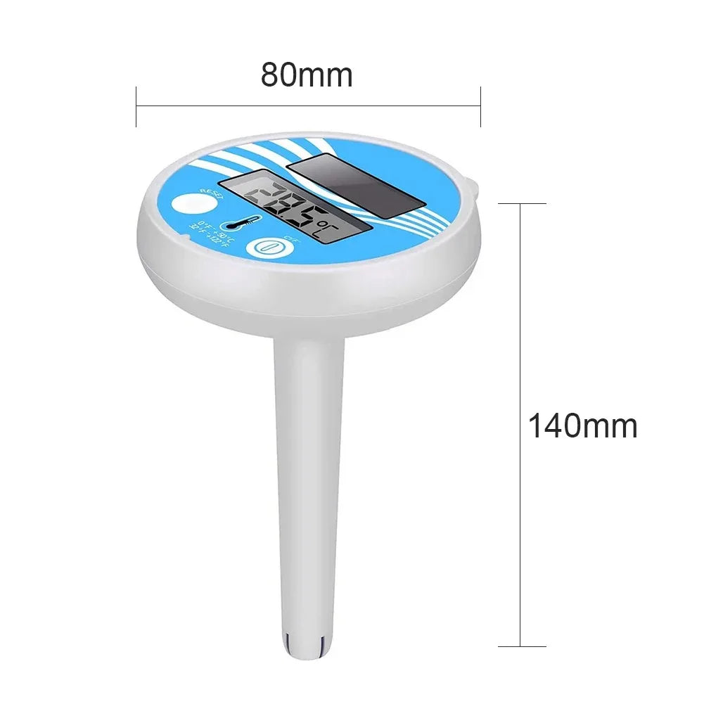 Aquadia Poolthermometer | Schwimmend & Robust | Exakte Temperaturanzeige | Für Pool & Whirlpool
