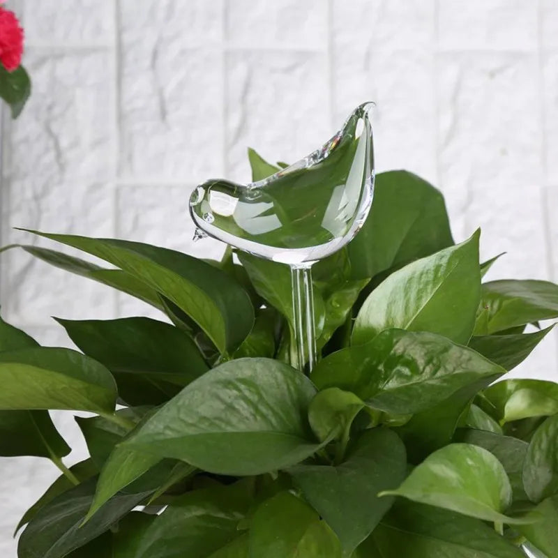 GreenDroplet | Selbstbewässerungssystem | Dekorative Tierformen | Hochwertiges Glas
