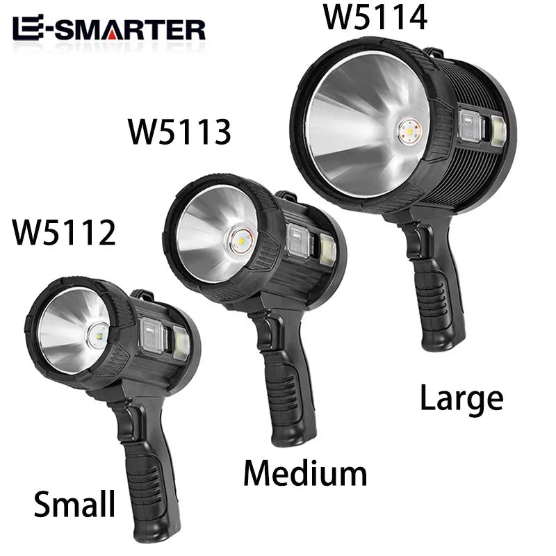 Nightrax 1000X | 900.000 Lumen Taschenlampe | Solar & USB | Mit Seitenlicht & Powerbank