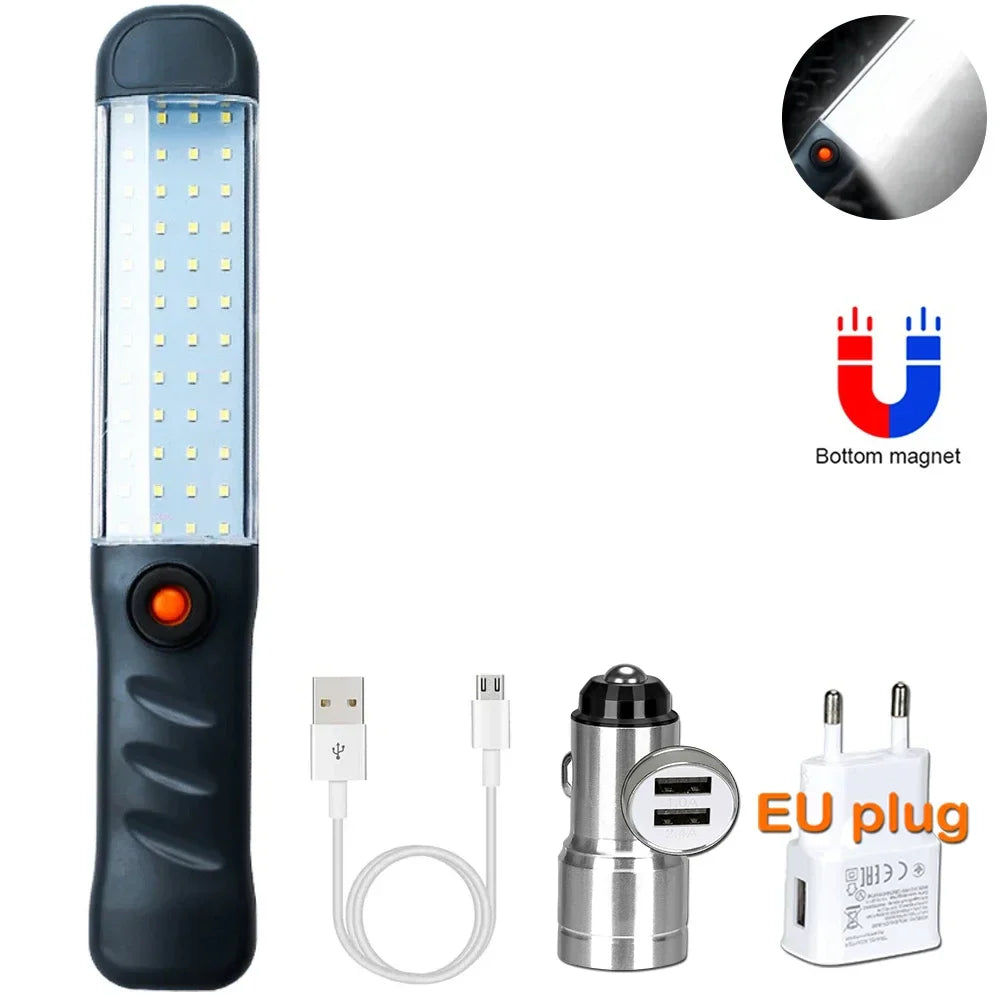 MaxiLite 20 | Wiederaufladbare Arbeitsleuchte | Magnet, Haken & Klemme | 1200 Lumen