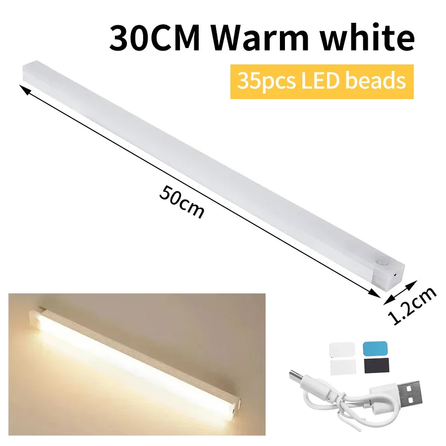Novera Motion Light | Bewegungsmelder & USB-Akku | Magnetisch & Blendfrei | Warmweiß LED