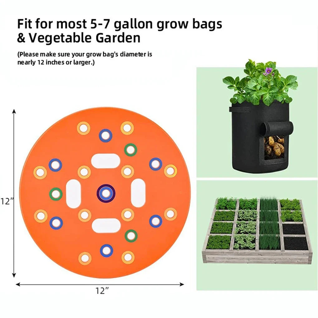 PlantPerfect | Pflanzvorlage | Präzises Saatgut-Raster | Robustes ABS