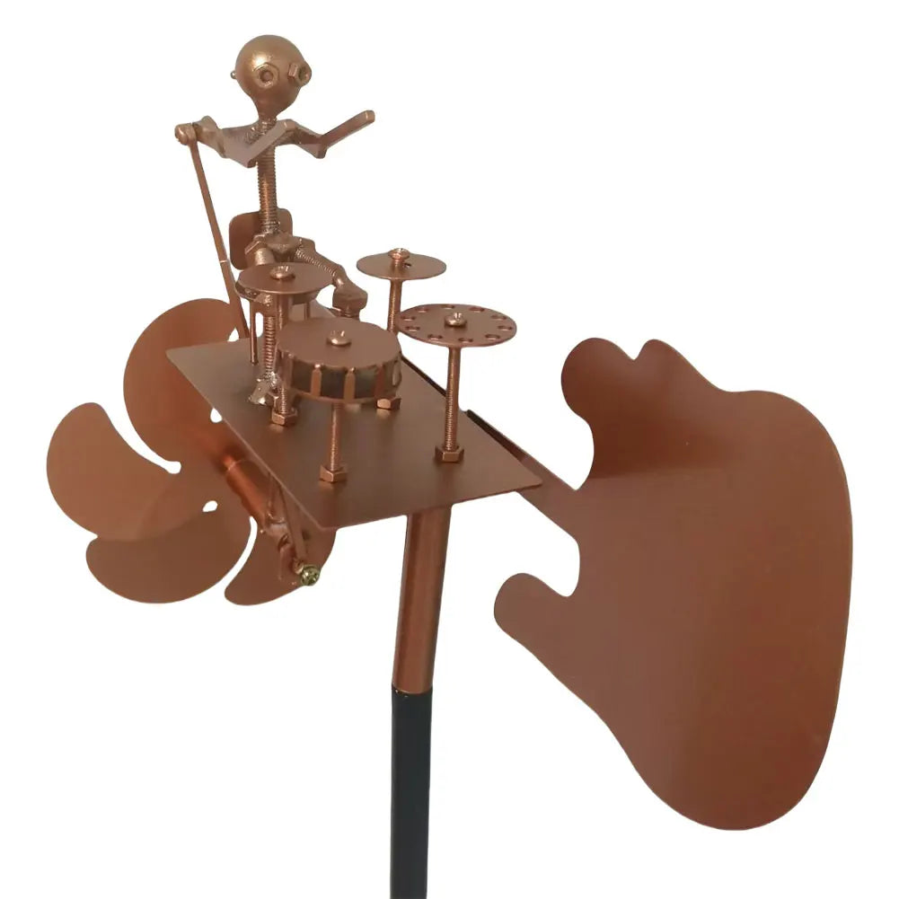 WindChord | Gitarren-Windskulptur | Handgefertigt | Windbetrieben