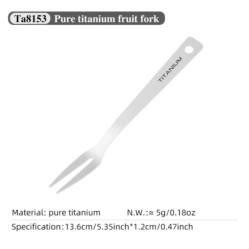 TitanFork | Titan-Fruchtgabeln | Ultraleicht & Langlebig | Vielseitig Einsetzbar