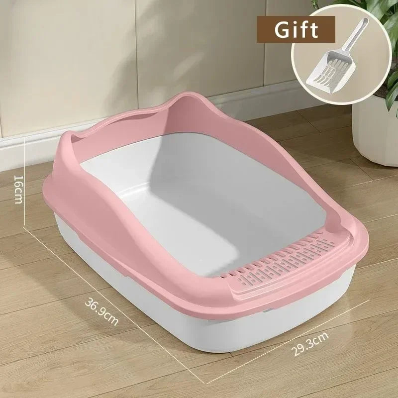 PawNatura | Katzentoilette für Kitten & kleine Katzen | Hohe Umrandung, kompakt & leicht zu reinigen | Für sauberes & hygienisches Zuhause