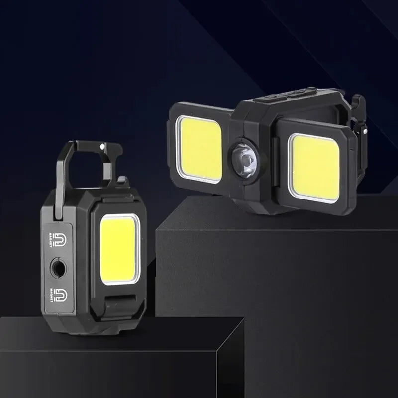 Luminoxx Mini Arbeitslicht | 800 Lumen LED | Magnetfuß & USB-C | 5 Modi | IPX5 Wasserschutz