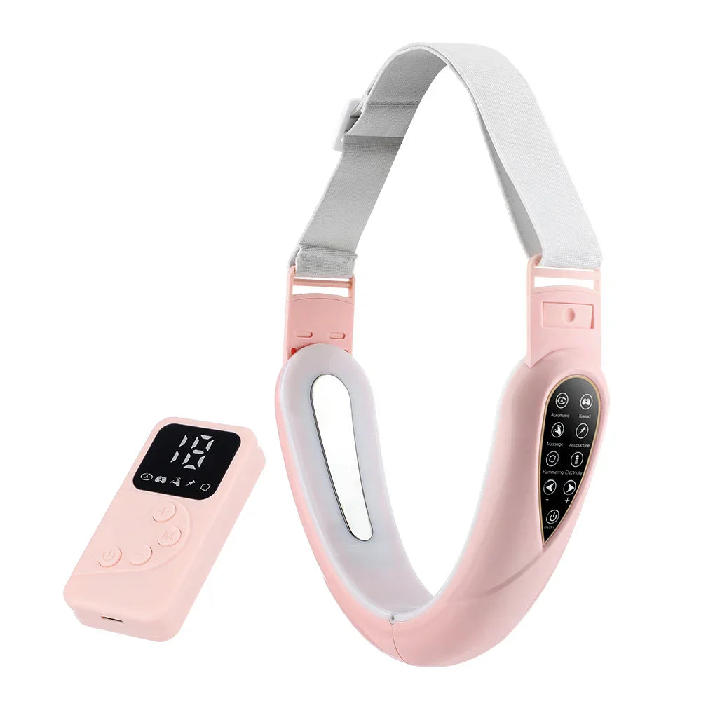 GlowSculpt | EMS Gesichtslifting-Gerät | LED-Therapie, 5 Modi, Tragbar | Anti-Aging & Hautstraffung