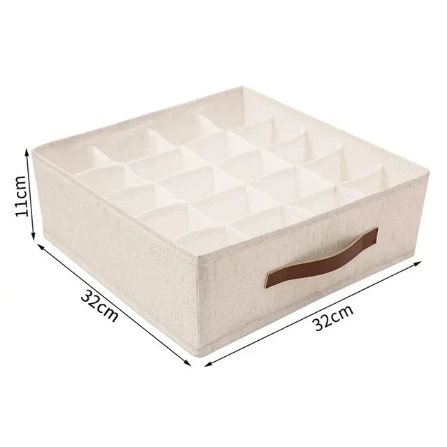 ClarityBox Kleiderschrank-Organizer | Faltbar & Platzsparend | Hochwertiges Vliesstoff-Material