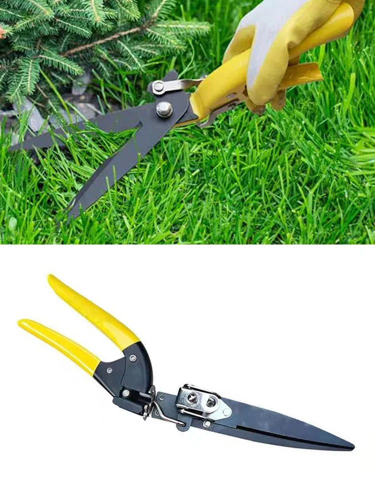 GardenEase | Drehbare Rasenkantenschere | Ergonomisch & Rostfrei | Für präzise Schnittarbeiten im Garten