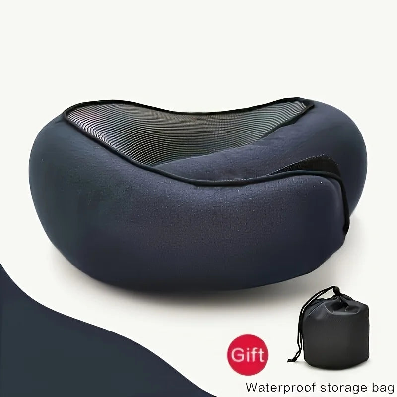 Restivio Reisekissen | U-Form & Ergonomisch | Superweich & Kompakt | Für Flug, Auto & Büro