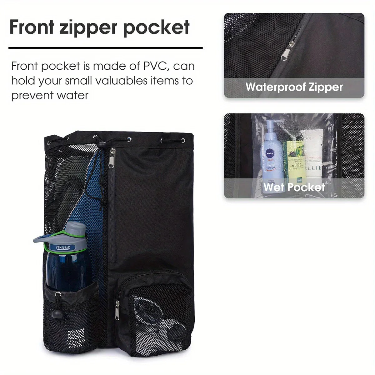 SportFlex | Rucksack Gymbag | Mit Nassfach | Leicht & Atmungsaktiv | Multifunktional & Stylisch