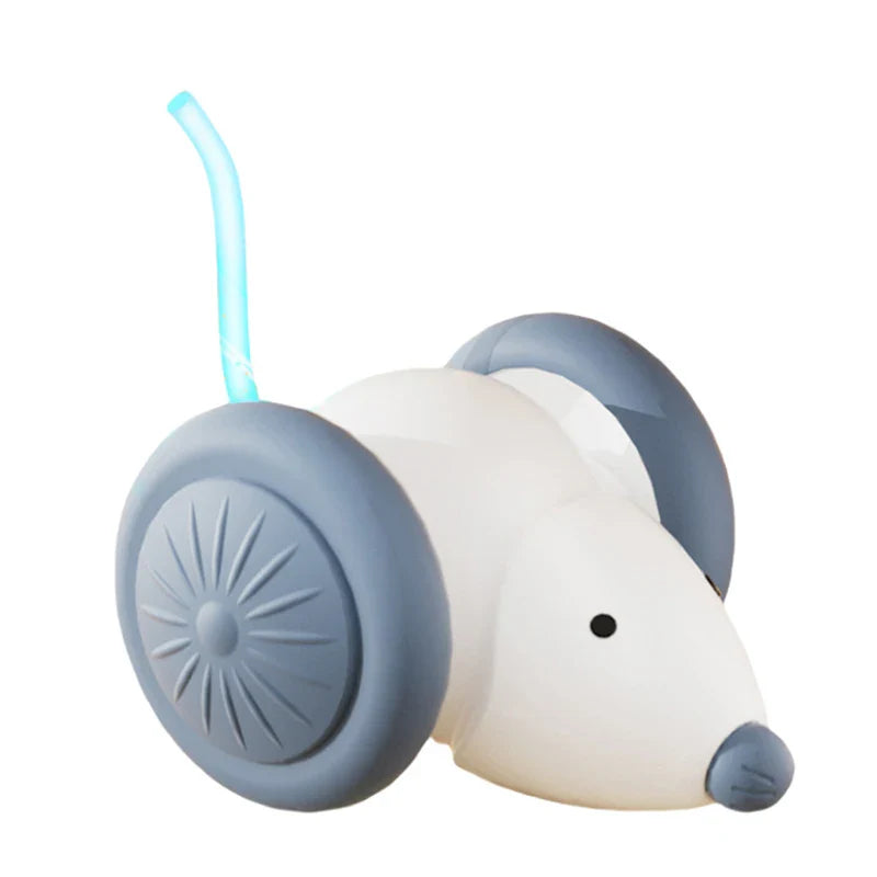 WhiskerChase Elektronische Katzenmaus | Intelligente Steuerung | USB Wiederaufladbar | Spaß & Aktivität | Robust & Sicher