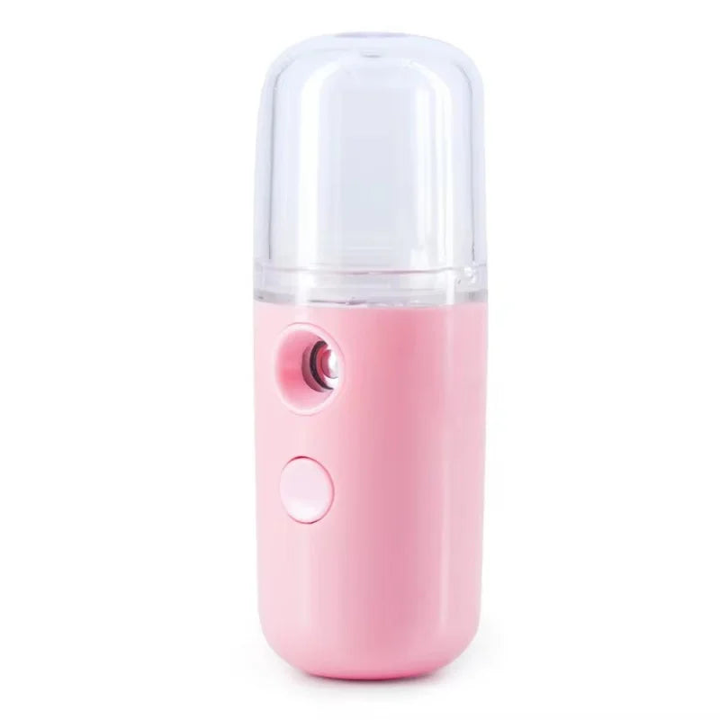 Mistiva Gesichtsdampfer | Nano-Nebel & USB | Kabellos | 30 ml Tank