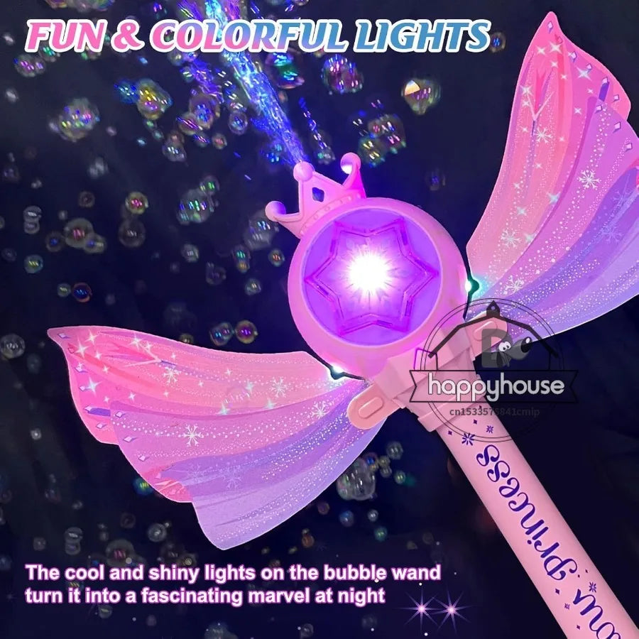 Bubbleonaut Seifenblasenpistole | 5000+ Blasen | LED & 360° Auslaufschutz | Astronauten-Design