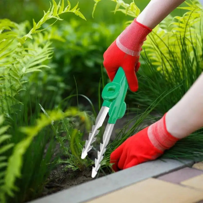 Floraclip Gartenpinzette | Präzisionswerkzeug mit Krallenspitze | Rutschfest & Rostfrei | 18,8 cm