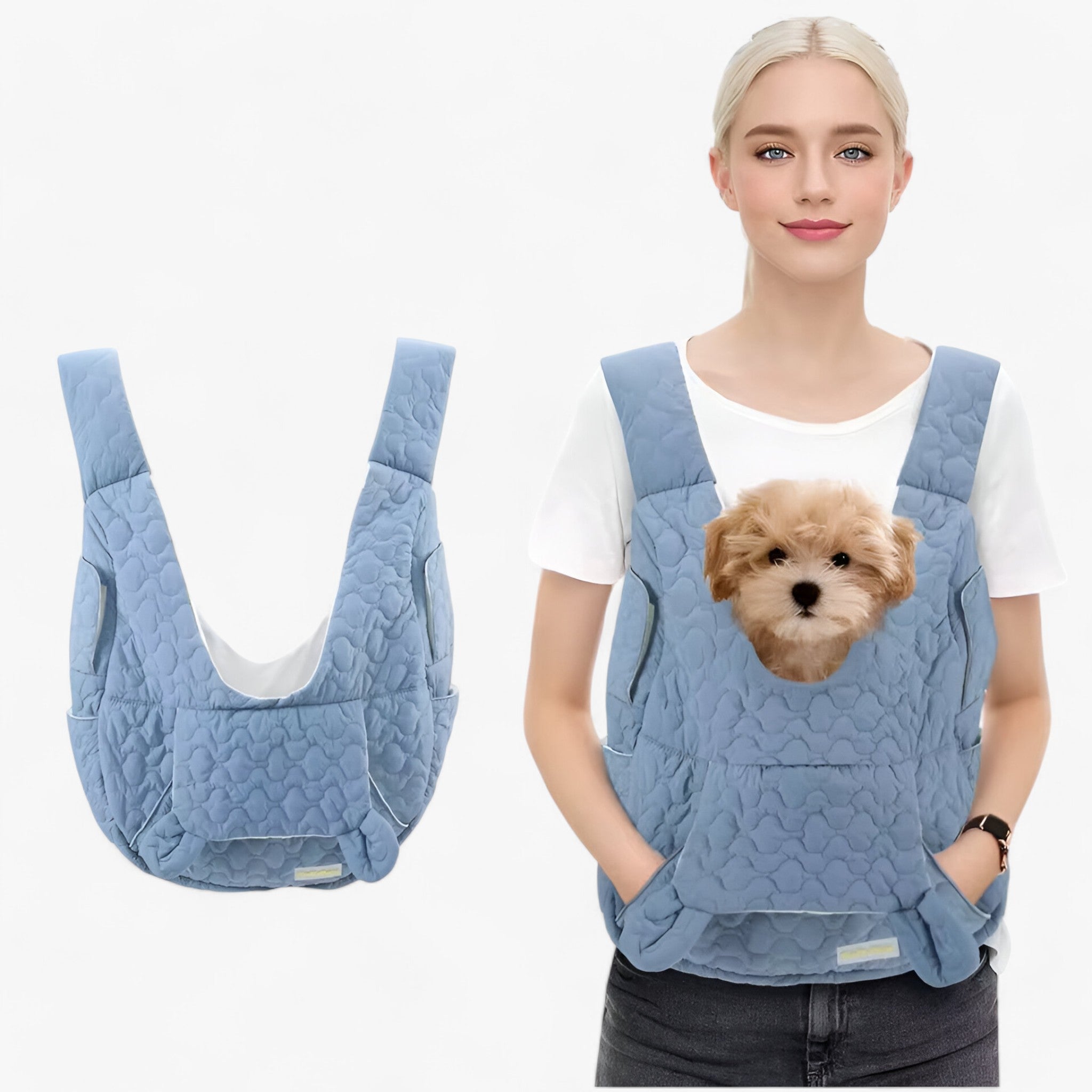 Petvoyage | Haustier-Tragetasche für Katzen & kleine Hunde | Wasserabweisend, atmungsaktiv & sicher | Für Reisen, Spaziergänge & Outdoor-Abenteuer