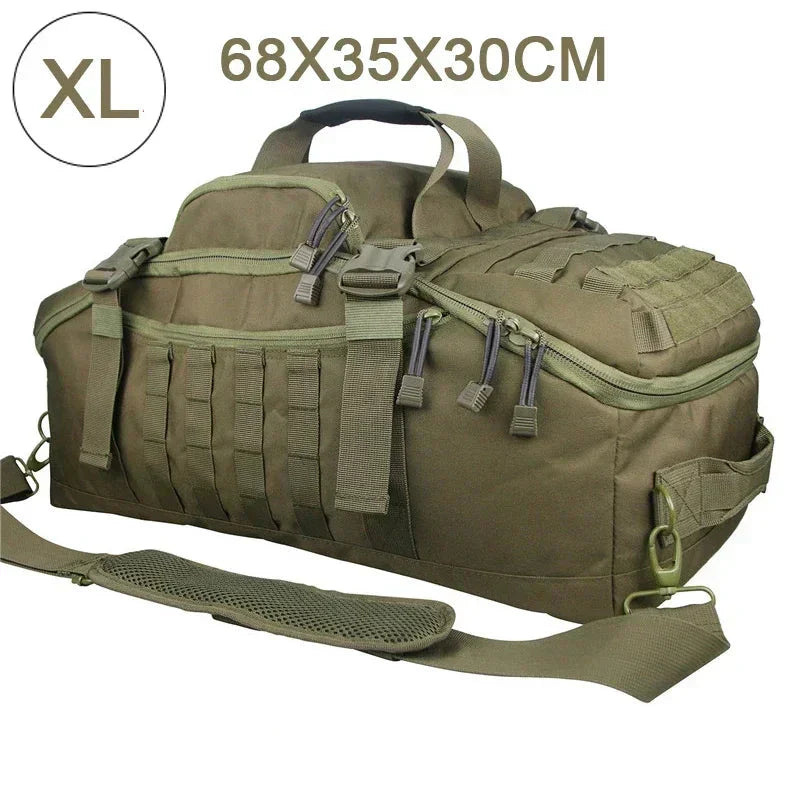 Roventrek | Outdoor Dufflebag 3-in-1 | Wasserdicht & Molle-kompatibel | 40–80L Volumen