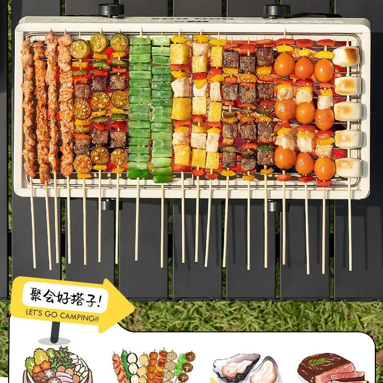 TrailBlaze | Tragbarer BBQ-Ofen | Rauchfrei & Kompakt | Für Outdoor & Garten | Multifunktional | Leicht zu Reinigen