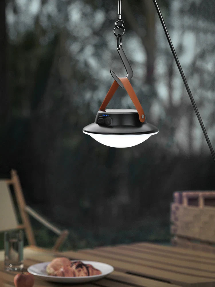LumiCamp Pro | Solar Campinglampe | Vielseitig & Robust | Wiederaufladbar