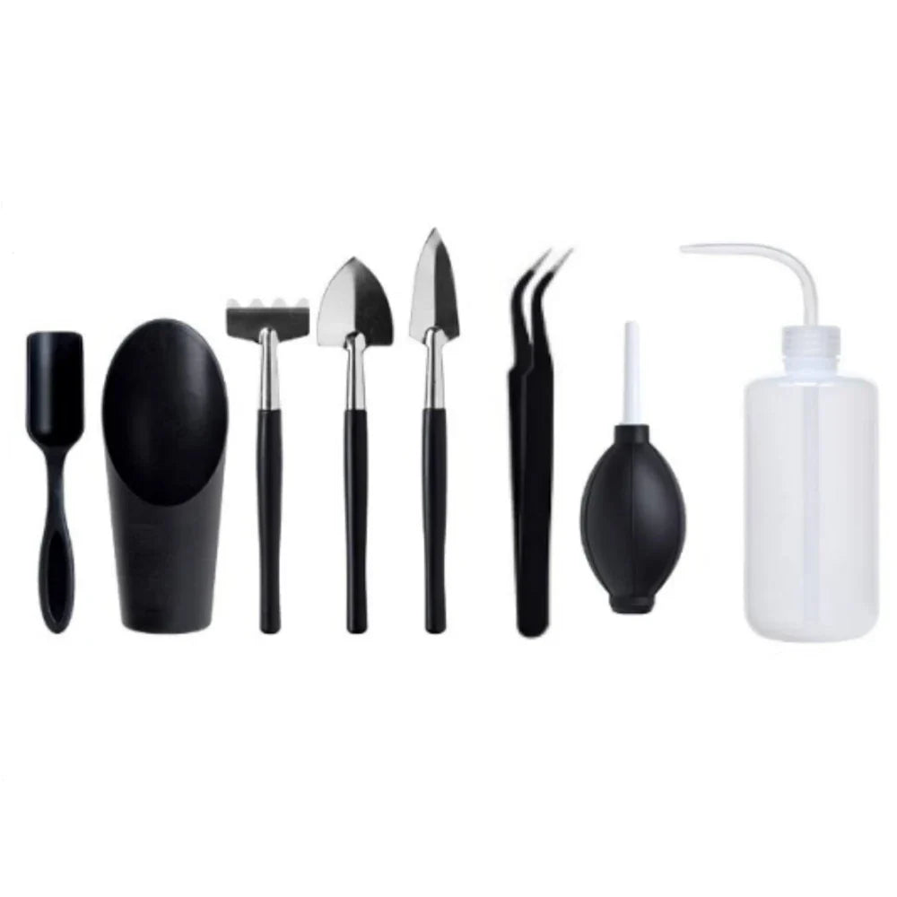 MiniGardener | Gartenwerkzeug Set | Ergonomisch & Kompakt | Für Miniaturpflanzen