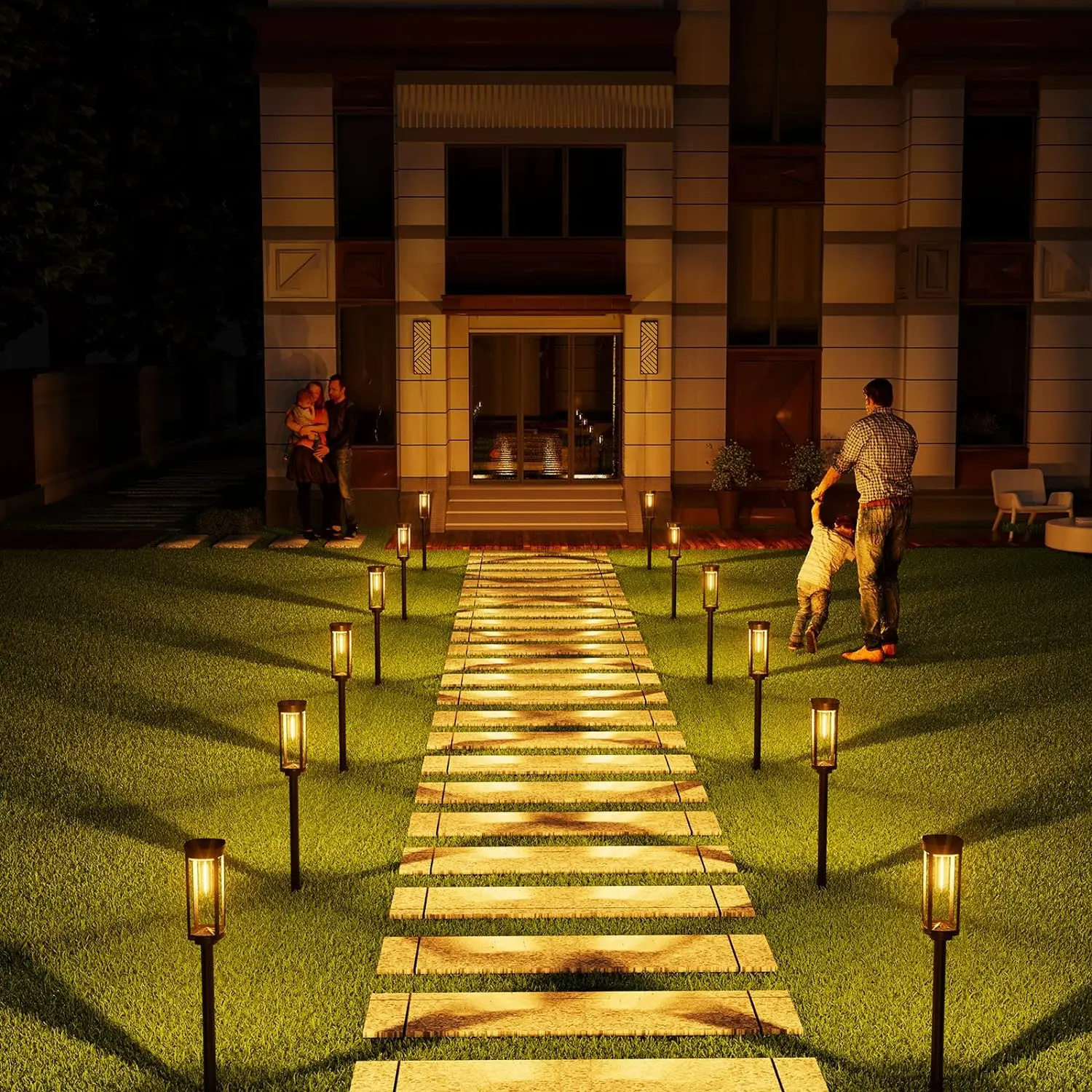 2+2 GRATIS | SolarGlow - Die nachhaltige Außenbeleuchtung für Ihren Garten