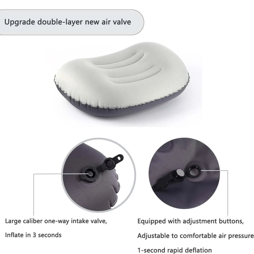 ComfortAir Teleskop Outdoor Kissen | Ergonomisch & Leicht | Strapazierfähig