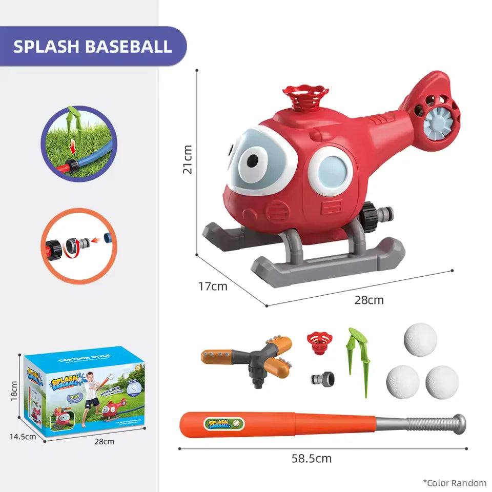 SplashSlugger – Baseball trifft Wasserspaß im Garten