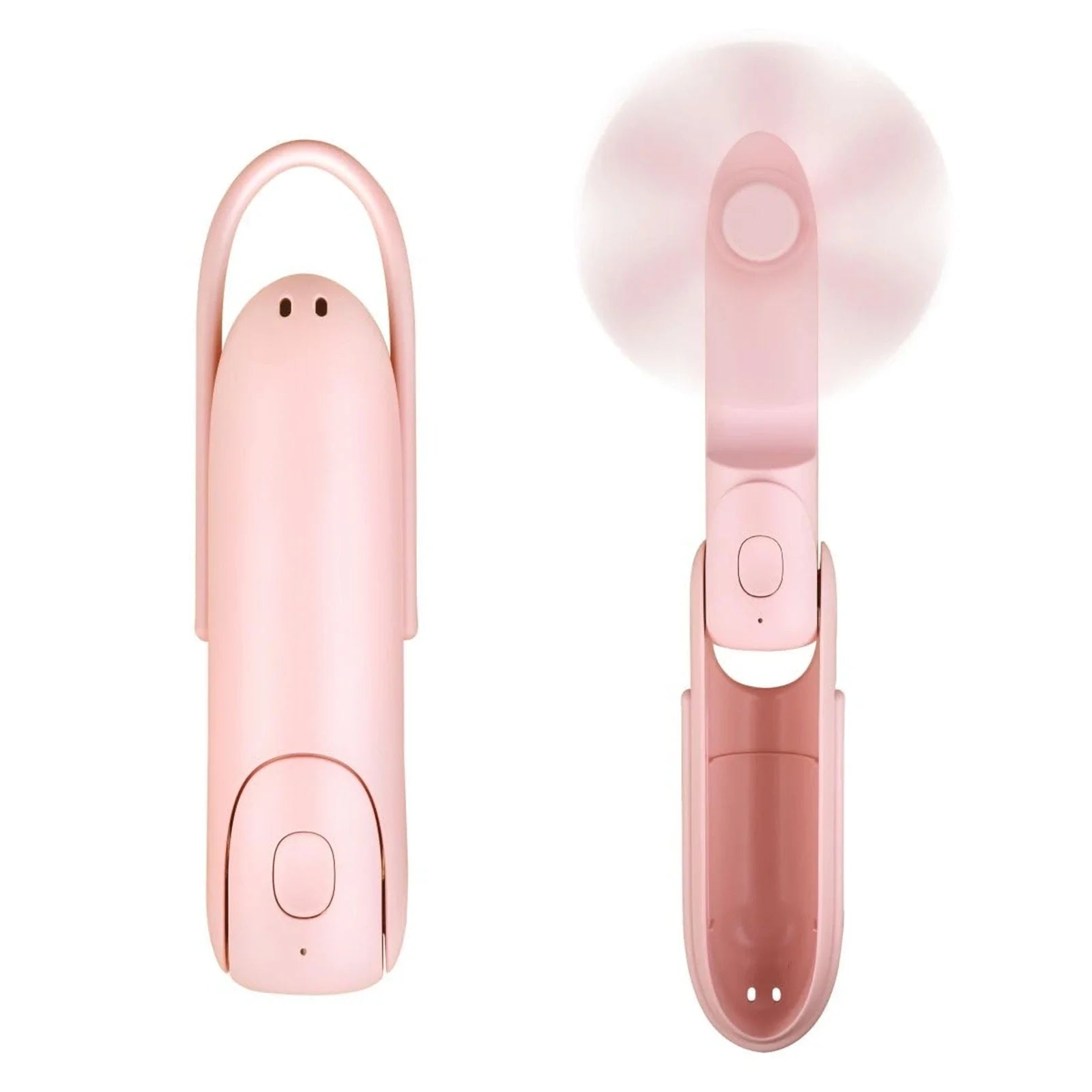 BreezeMate | 3in1 Mini Ventilator | Handventilator, Powerbank & LED Lampe | Kompakt & Sicher
