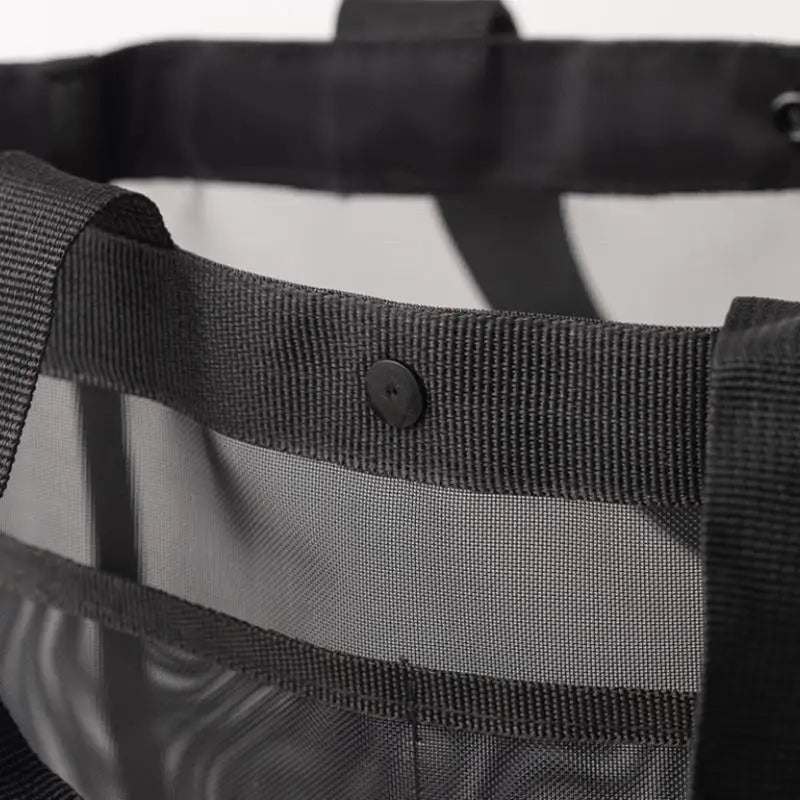 Ventora | Mesh-Strandtasche & Sporttasche | Atmungsaktiv, schnelltrocknend & ultraleicht | Für Strand, Fitnessstudio, Sauna & Reisen