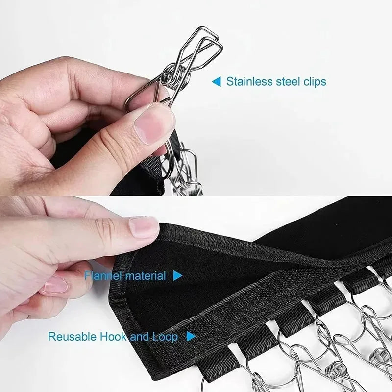 ClipTidy Organizer | Praktisch und Platzsparend | Rostfreie Metallklammern