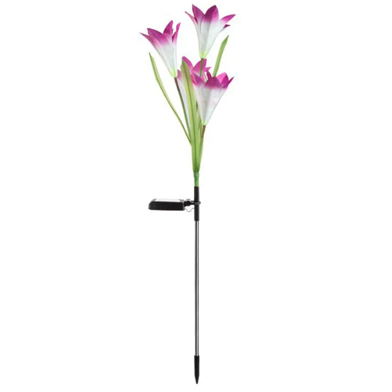 LumaGarden SolarLilies | Automatisches Licht | Florales Design | Solarbetrieben