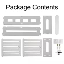 TechEase | Wandregal für Elektronik | Platzsparend & Belüftet | Modernes Design