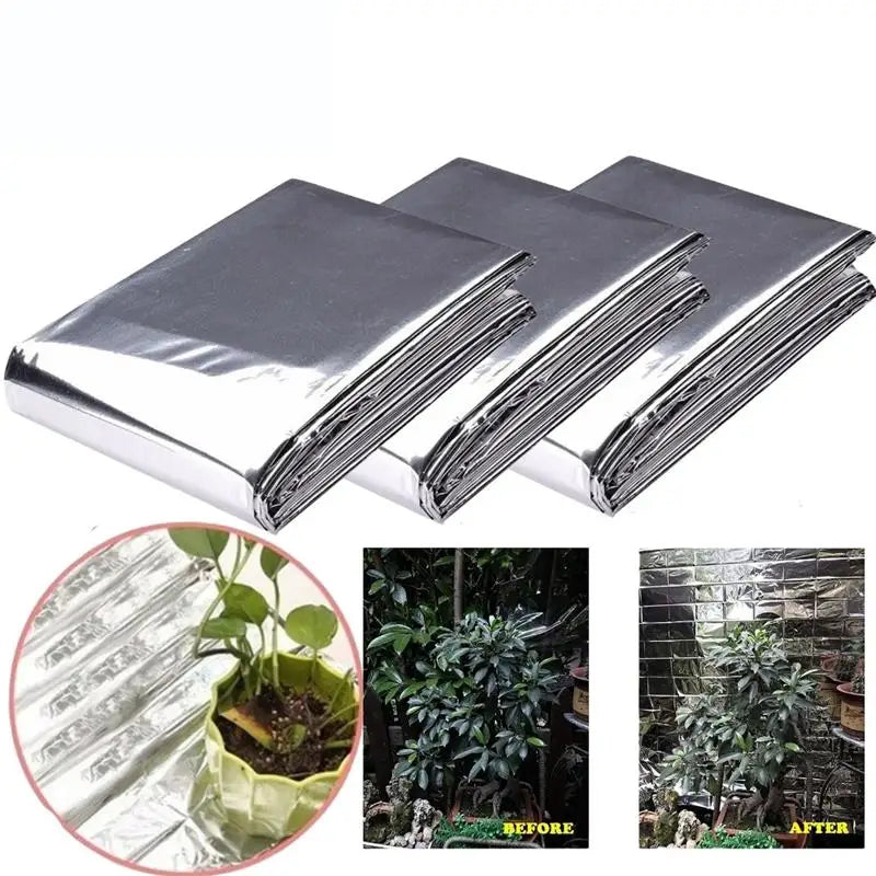 GrowMax | Reflektionsfolie | Maximiert Pflanzenwachstum | Langlebig & Vielseitig
