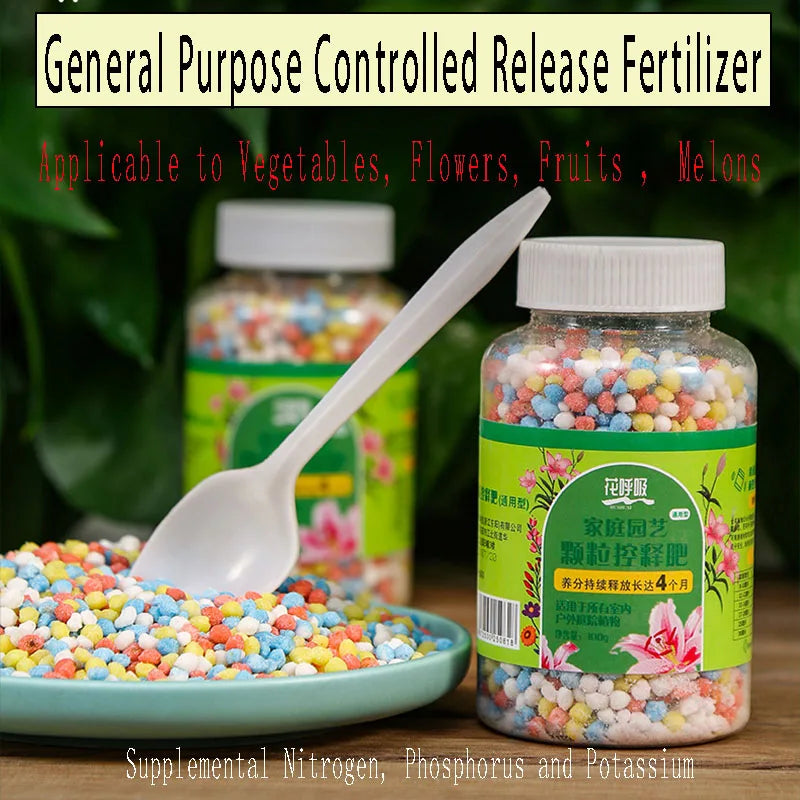 PlantBoost Long-Term Fertilizer | Optimal NPK Formula | For Healthy Plant Growth & Vibrant Blooms